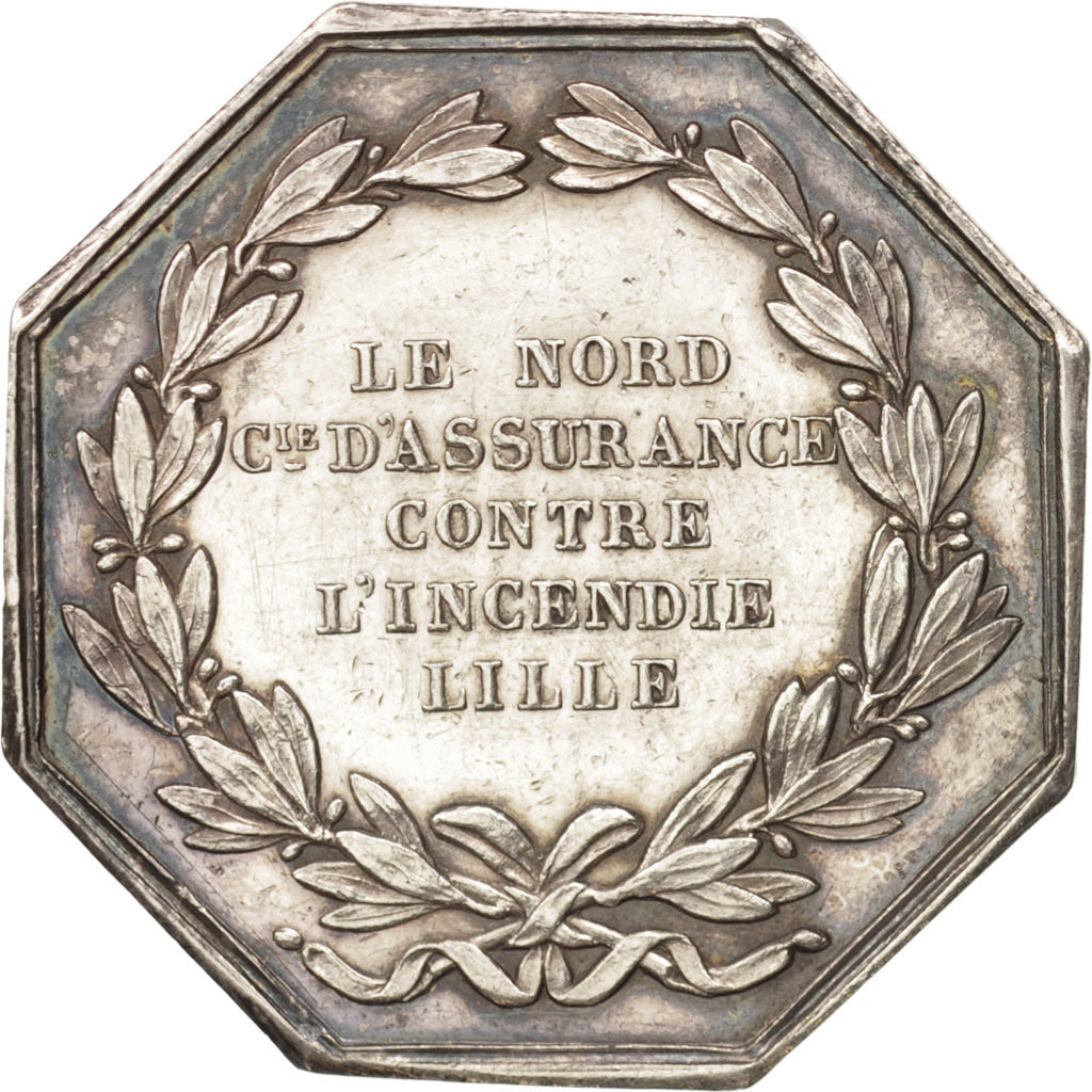 France, Token, Insurance, Le Nord, Compagnie d'assurance contre l'incendie
