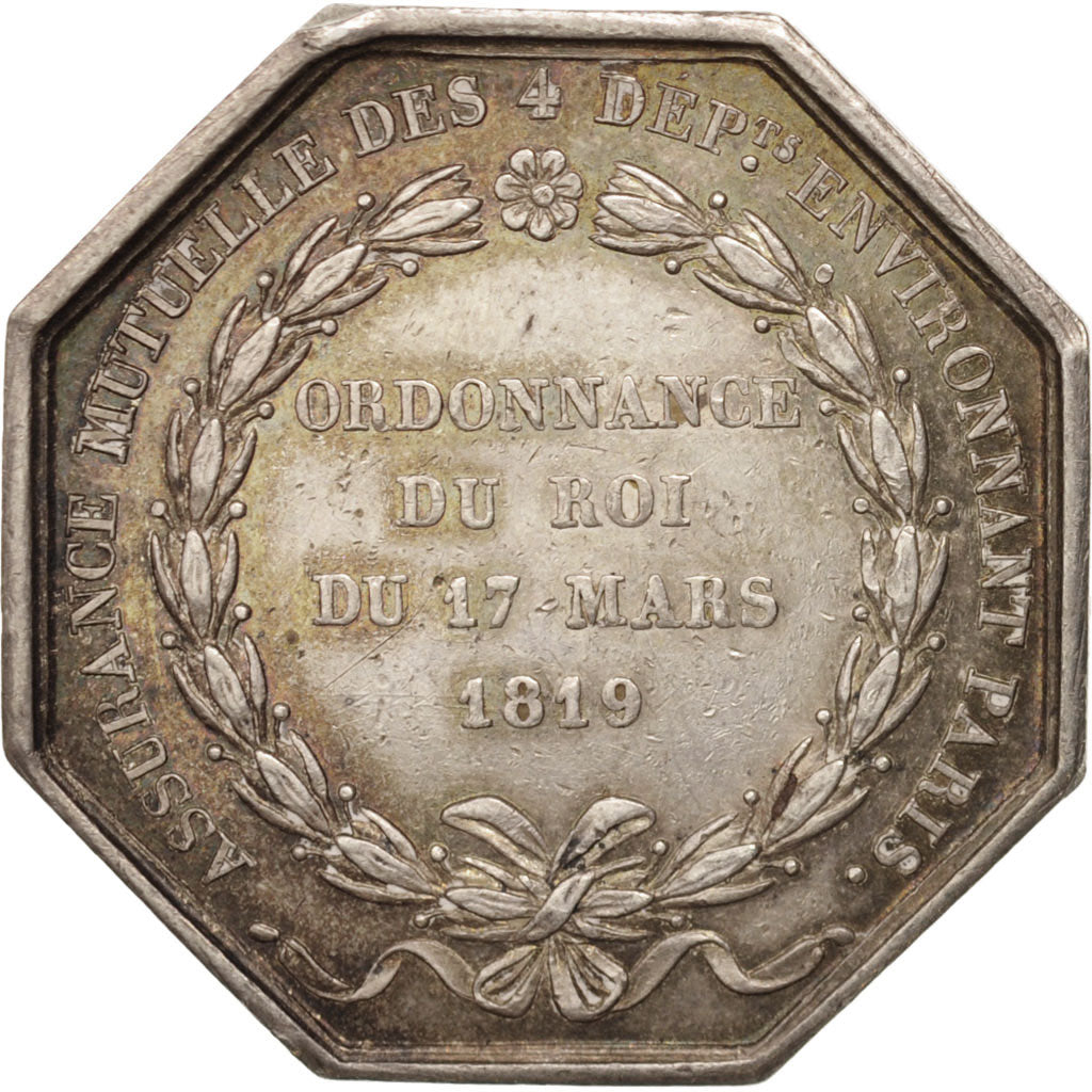 France, Token, Insurance, L’Assurance mutuelle contre l’incendie dans les 4
