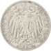 Coin, GERMANY - EMPIRE, Wilhelm II, 25 Pfennig, 1909, Berlin, EF(40-45), Nickel