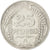 Coin, GERMANY - EMPIRE, Wilhelm II, 25 Pfennig, 1909, Berlin, EF(40-45), Nickel