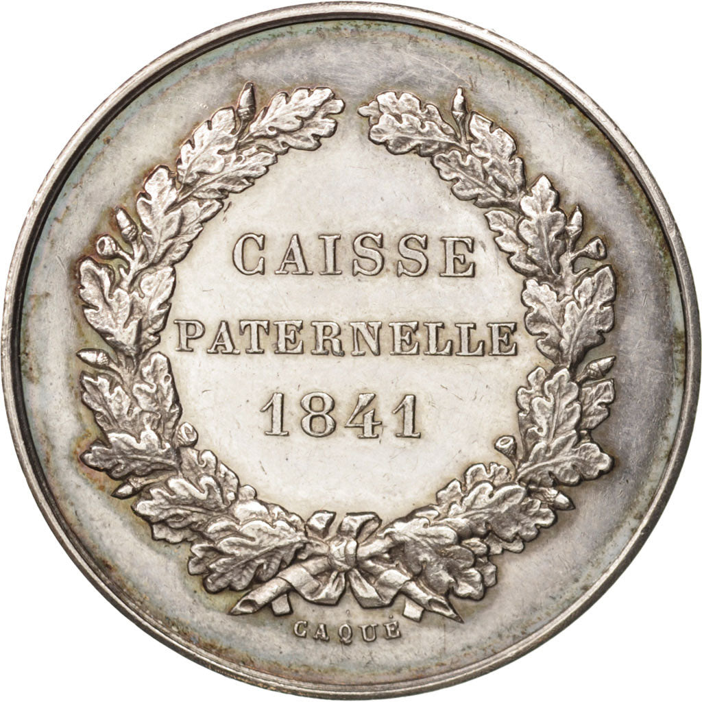 Francia, Token, Insurance, La Caisse Paternelle, 1841, Bessaignet, SPL, Argento
