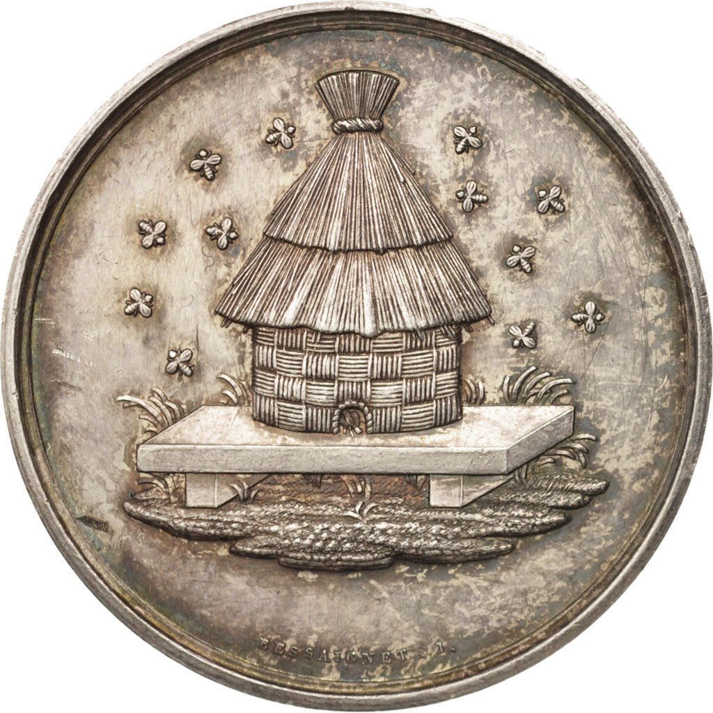 France, Insurance, La Caisse Paternelle, 1841, Bessaignet, Token, MS(63)