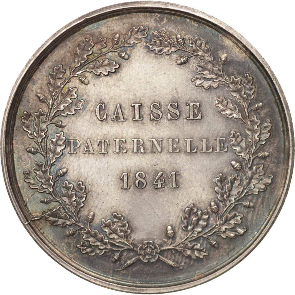 France, Insurance, La Caisse Paternelle, 1841, Bessaignet, Token, MS(63)