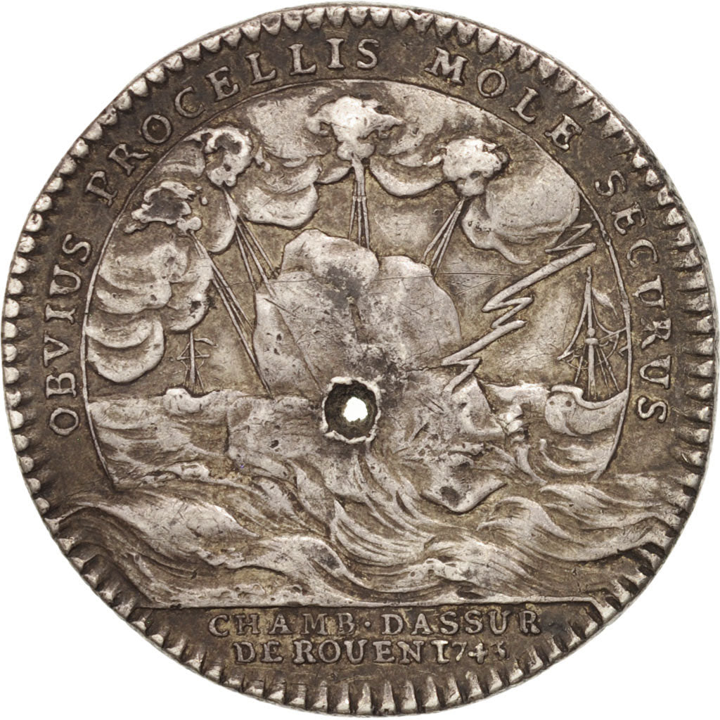 France, Insurance, La Chambre d’assurance de Rouen, Louis XV, 1743, Duvivier