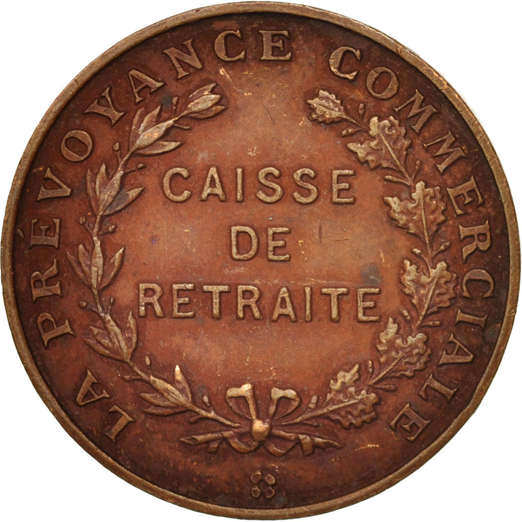 France, Token, Insurance, Prévoyance Commerciale, Caisse de retraite