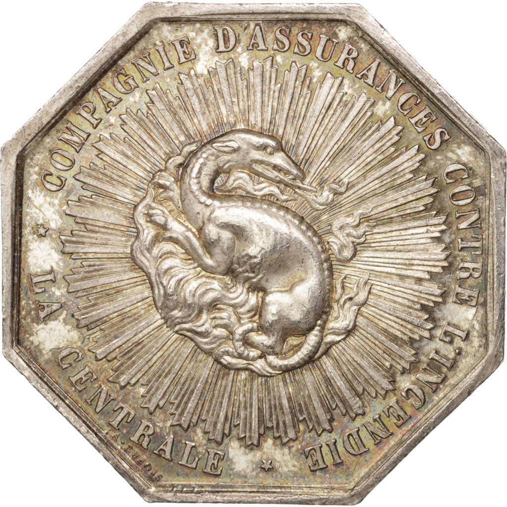 France, Insurance, Compagnie d'assurances contre l'incendie, La Centrale, 1863