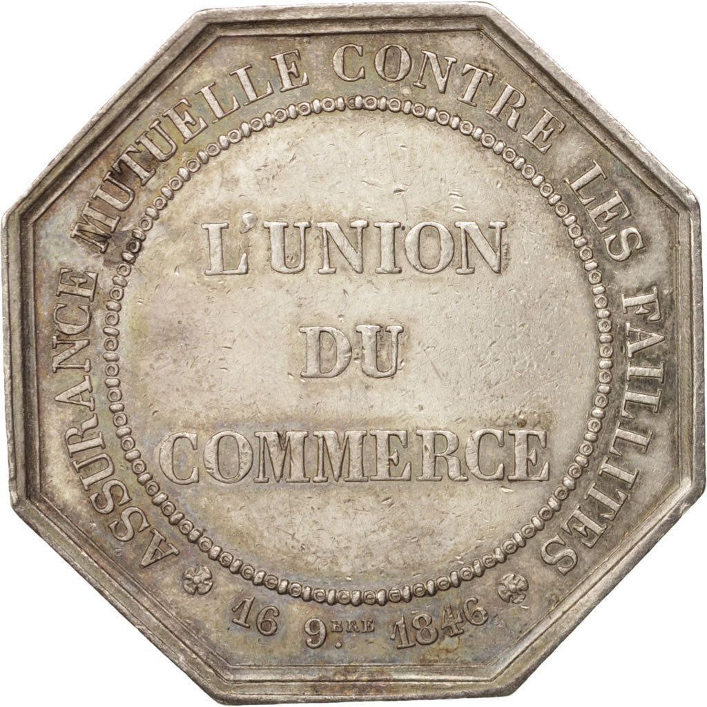 Francia, Jeton, Insurance, L'Union du Commerce, Assurance mutuelle contre les