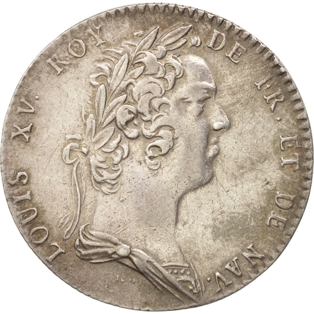 France, Jeton, Royal, Académie Française, Louis XV, Duvivier, TTB+, Argent