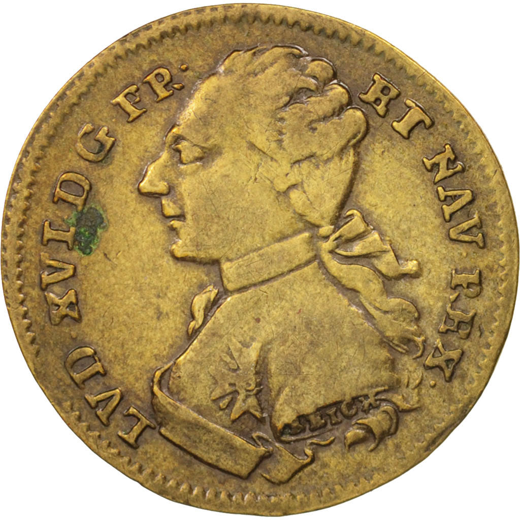 France, Royal, Jeton à la fontaine, Louis XVI, Token, TTB+