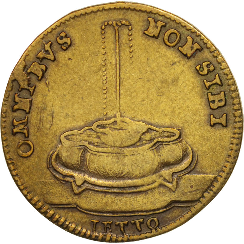 France, Royal, Jeton à la fontaine, Louis XVI, Token, TTB+