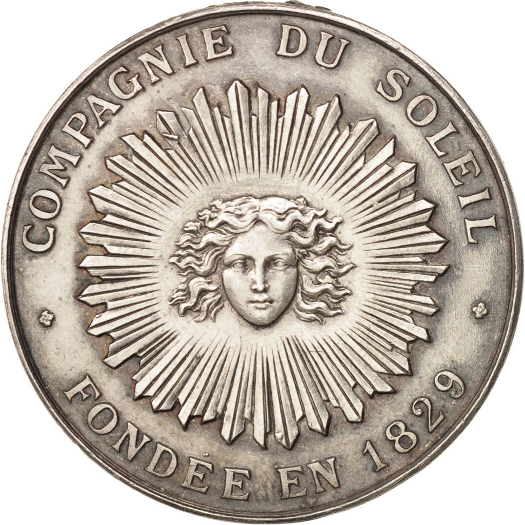 Francia, Token, Insurance, COmpagnie du Soleil, Assurances contre l'incendie,...