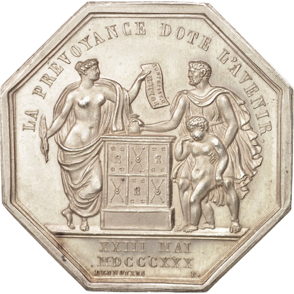 Francia, Token, Insurance, La Nationale, Compagnie d'assurances sur la vie