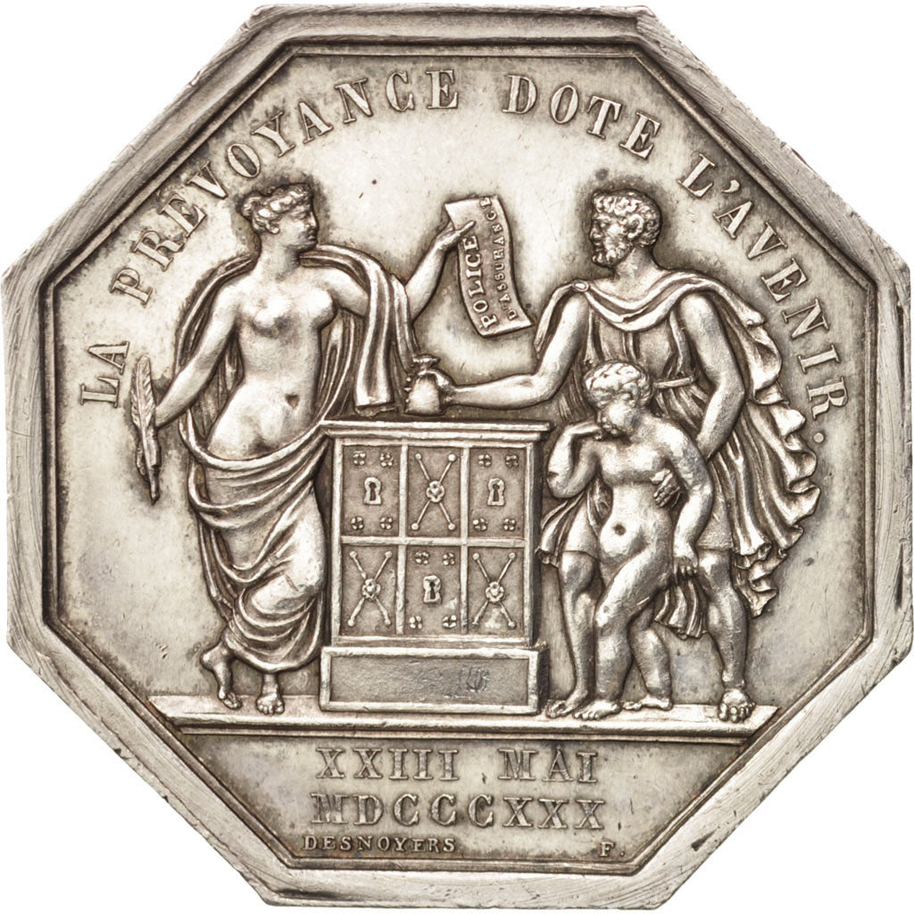 France, Jeton, Insurance, La Nationale, Compagnie d'assurances sur la vie