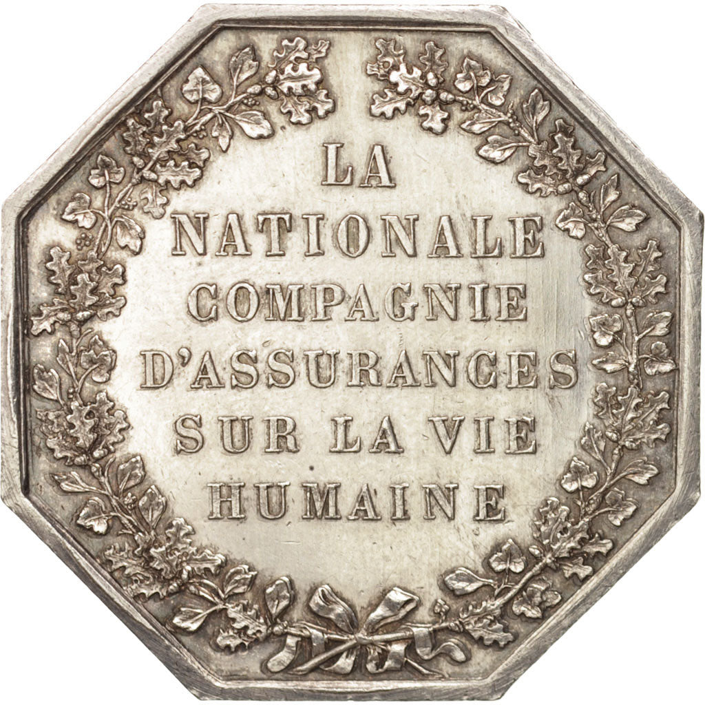 France, Jeton, Insurance, La Nationale, Compagnie d'assurances sur la vie