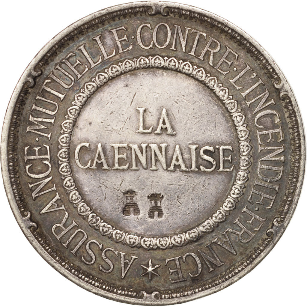 Frankreich, Token, Insurance, La Caennaise, Assurance mutuelle contre