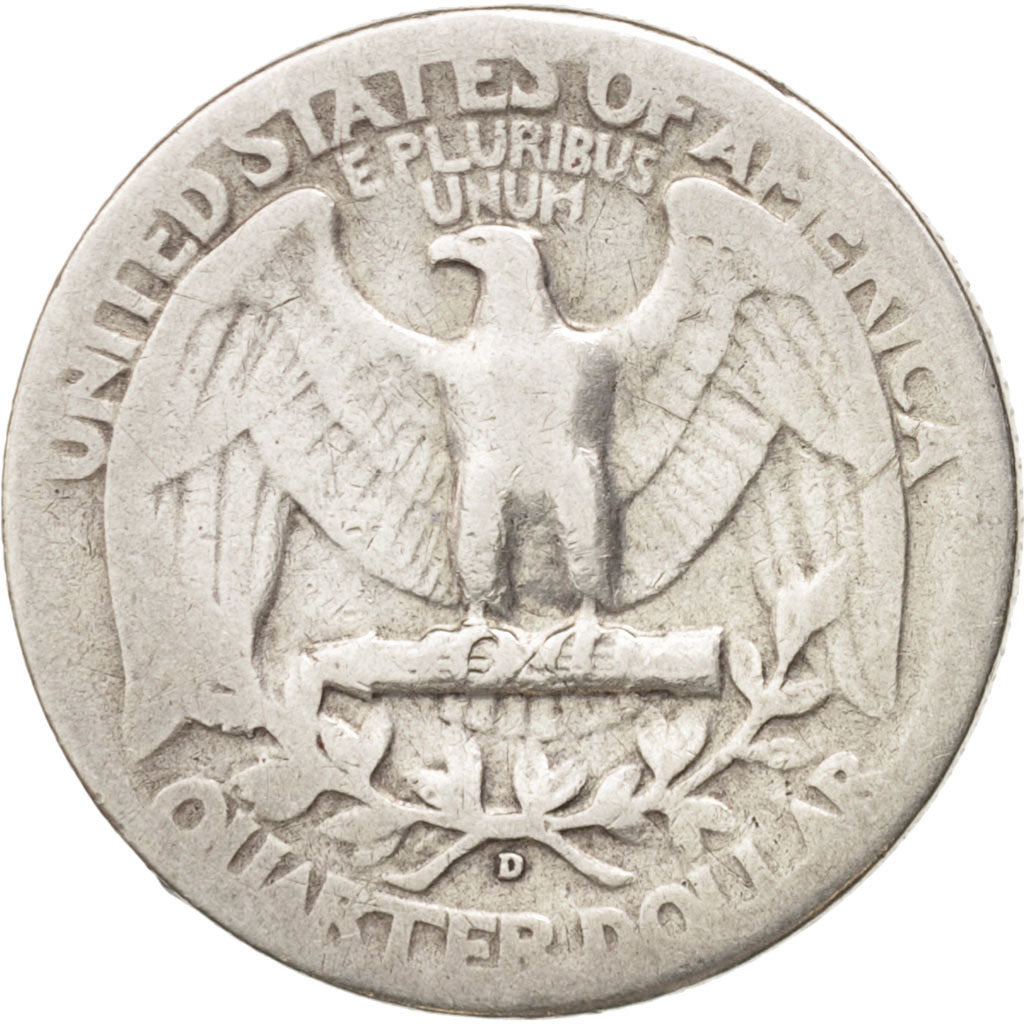 Stati Uniti, Washington Quarter, Quarter, 1943, U.S. Mint, Denver, MB, Argent...