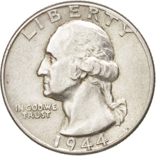 Monnaie, États-Unis, Washington Quarter, Quarter, 1944, U.S. Mint