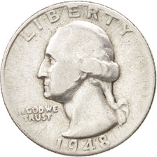 United States, Washington Quarter, Quarter, 1942, U.S. Mint, San Francisco