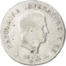 ITALIAN STATES, 5 Lire, 1809, Milan, KM #10.1, F(12-15), Silver, 24.55