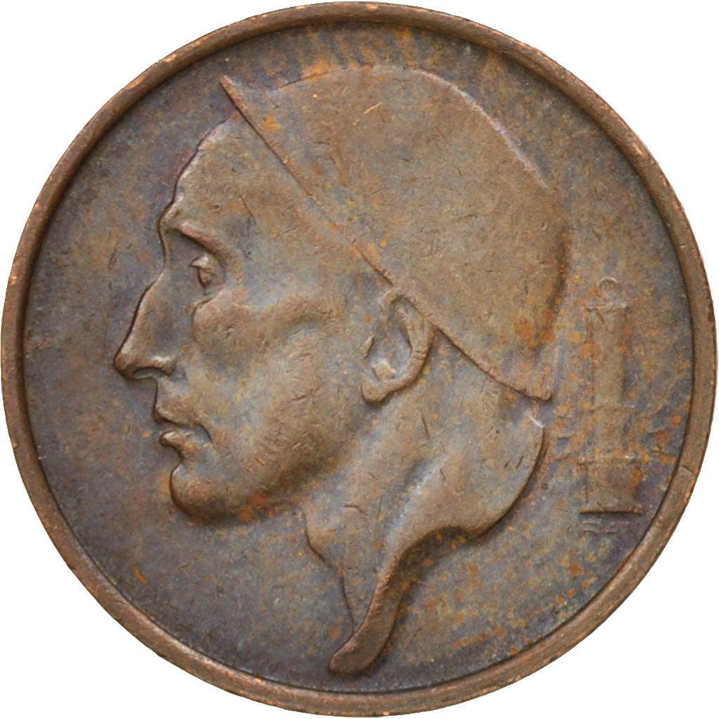 Coin, Belgium, Baudouin I, 50 Centimes, 1987, Brussels, AU(50-53), Bronze