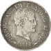 ITALIAN STATES, 10 Soldi, 1811, Milan, KM #6.1, VF(20-25), Silver, 2.44