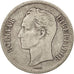 Venezuela, Gram 5, Bolivar, 1945, Philadelphia, VF(30-35), Silver, KM:22a