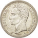 Venezuela, Bolivar, 1960, Philadelphia, MS(60-62), Silver, KM:37a