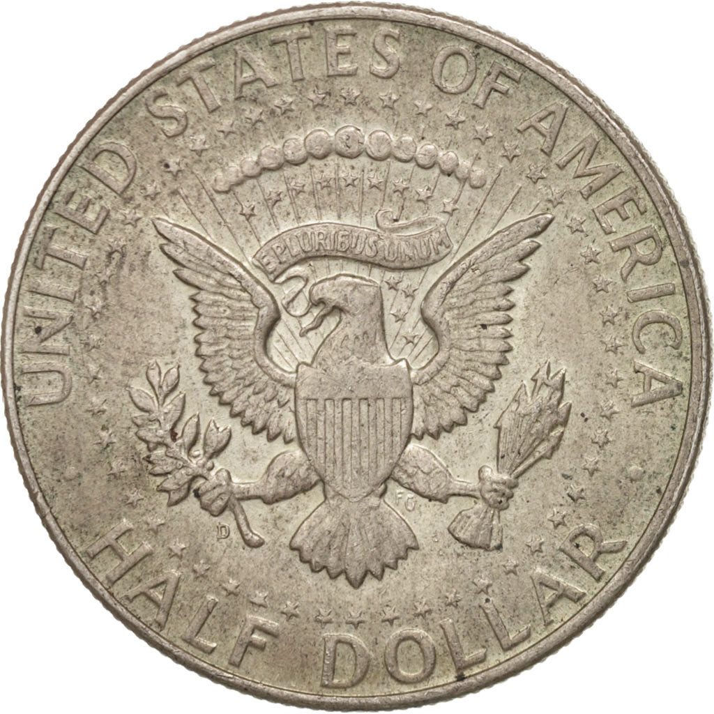 United States, Kennedy Half Dollar, Half Dollar, 1964, U.S. Mint, Denver