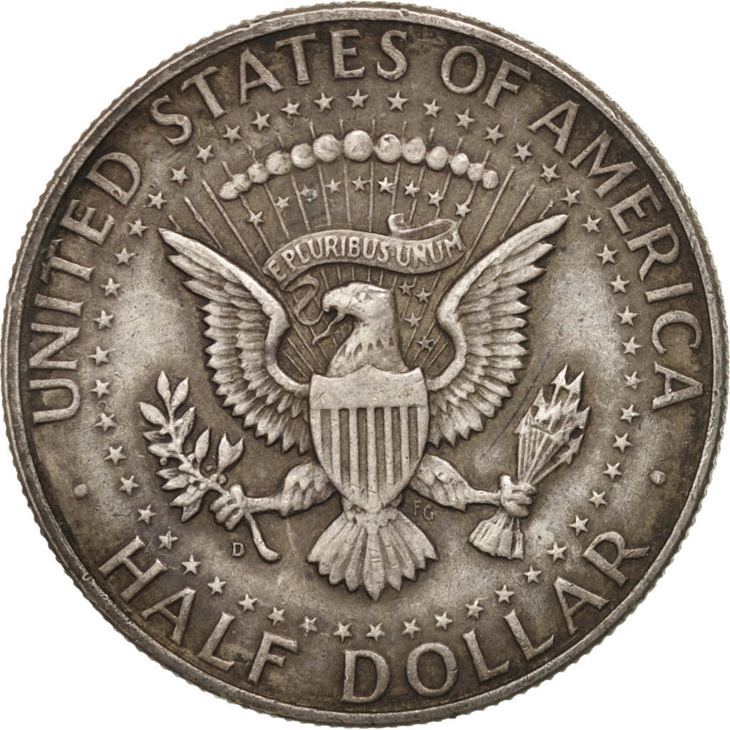 United States, Kennedy Half Dollar, Half Dollar, 1964, U.S. Mint, Denver