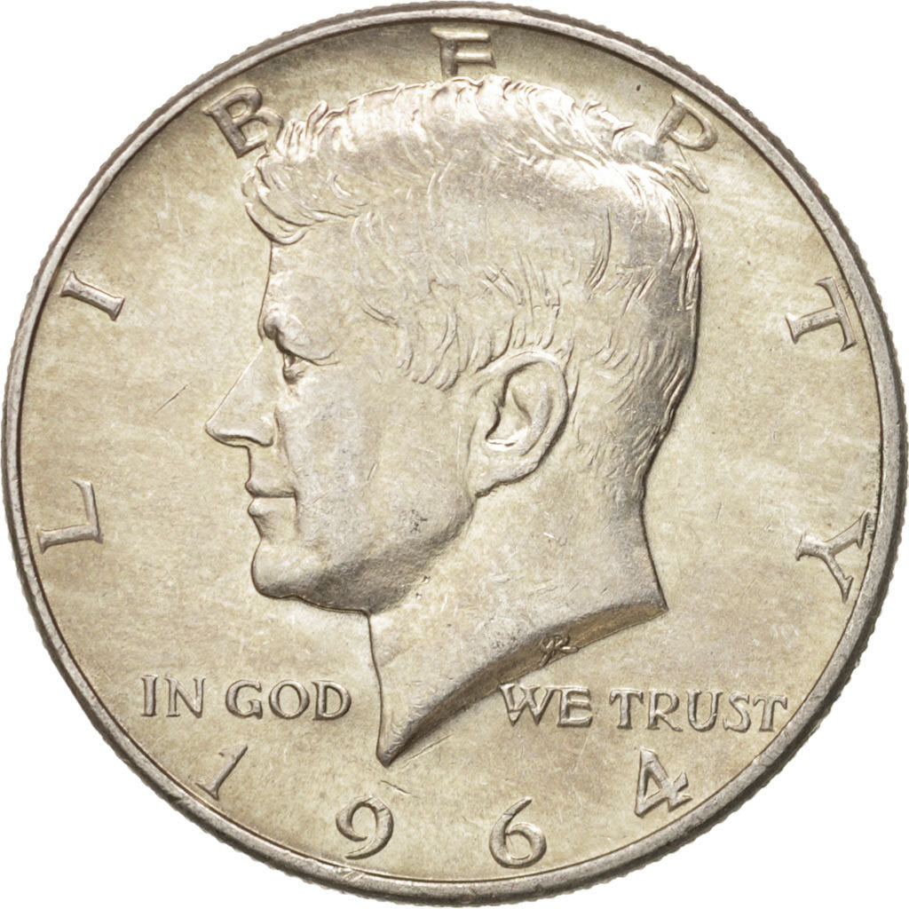 United States, Kennedy Half Dollar, Half Dollar, 1964, U.S. Mint, Denver