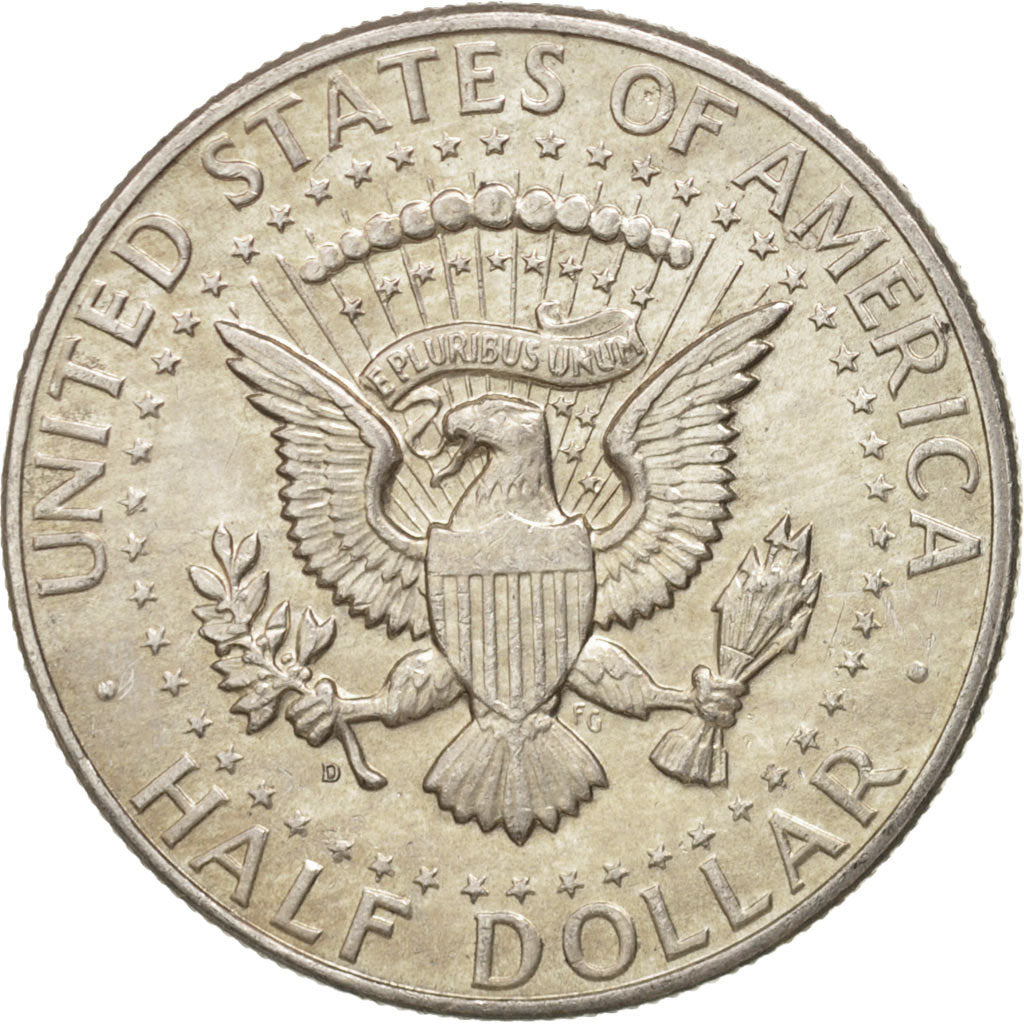 United States, Kennedy Half Dollar, Half Dollar, 1964, U.S. Mint, Denver