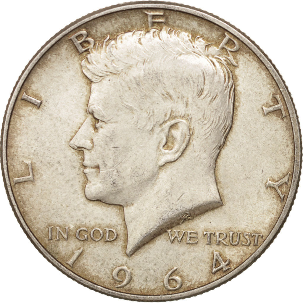 United States, Kennedy Half Dollar, Half Dollar, 1964, U.S. Mint, Denver
