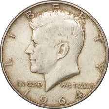 United States, Kennedy Half Dollar, Half Dollar, 1964, U.S. Mint, Denver