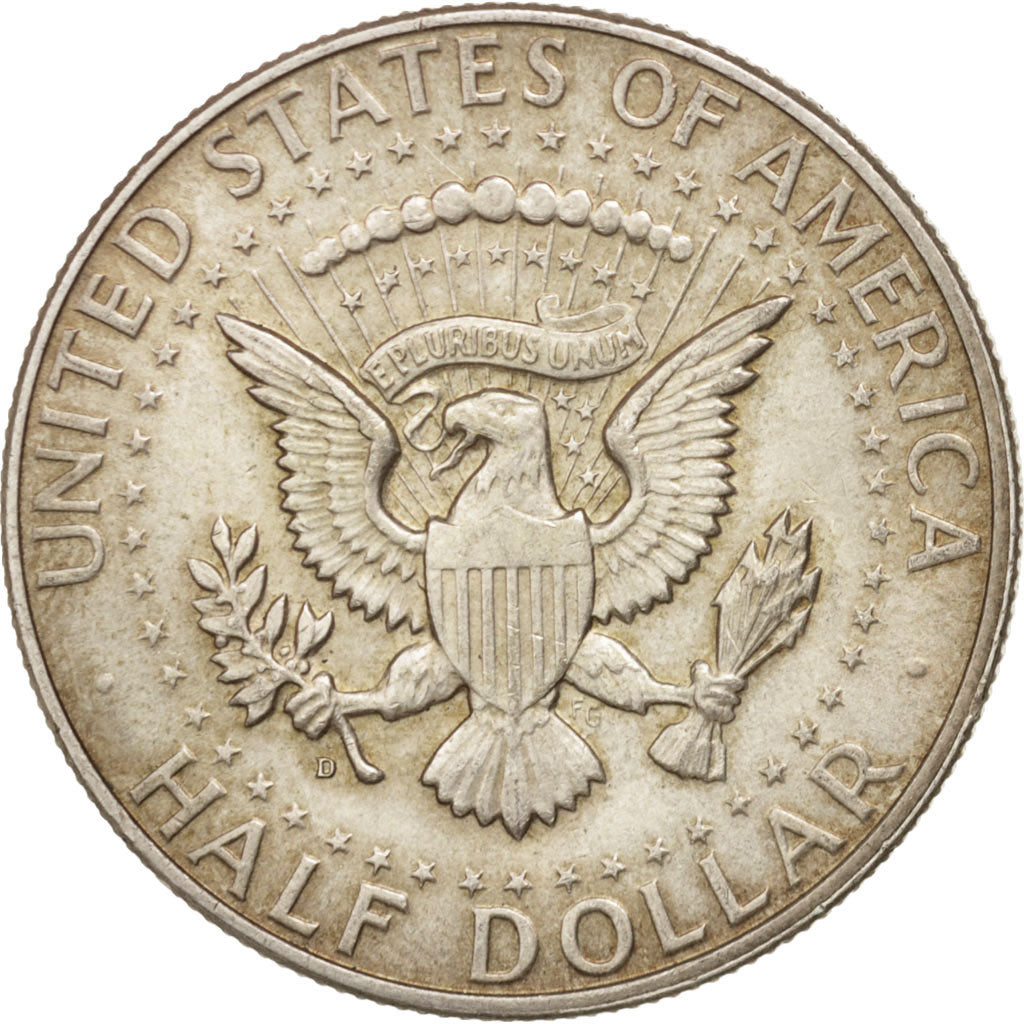 United States, Kennedy Half Dollar, Half Dollar, 1964, U.S. Mint, Denver