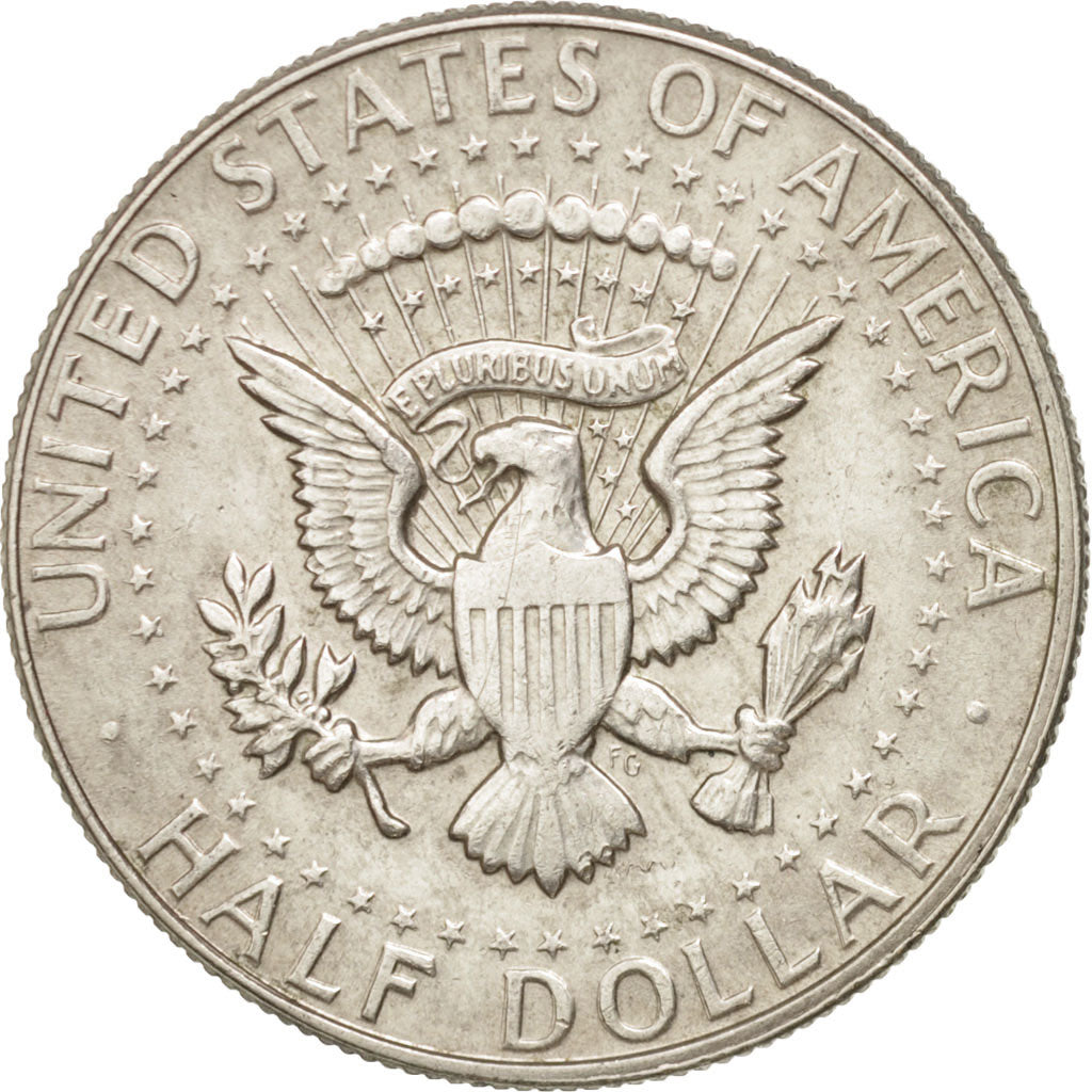 Coin, United States, Kennedy Half Dollar, Half Dollar, 1967, U.S. Mint