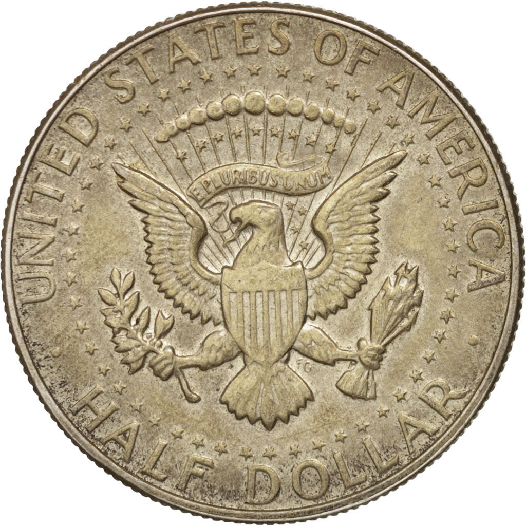 United States, Kennedy Half Dollar, Half Dollar, 1968, U.S. Mint, Denver