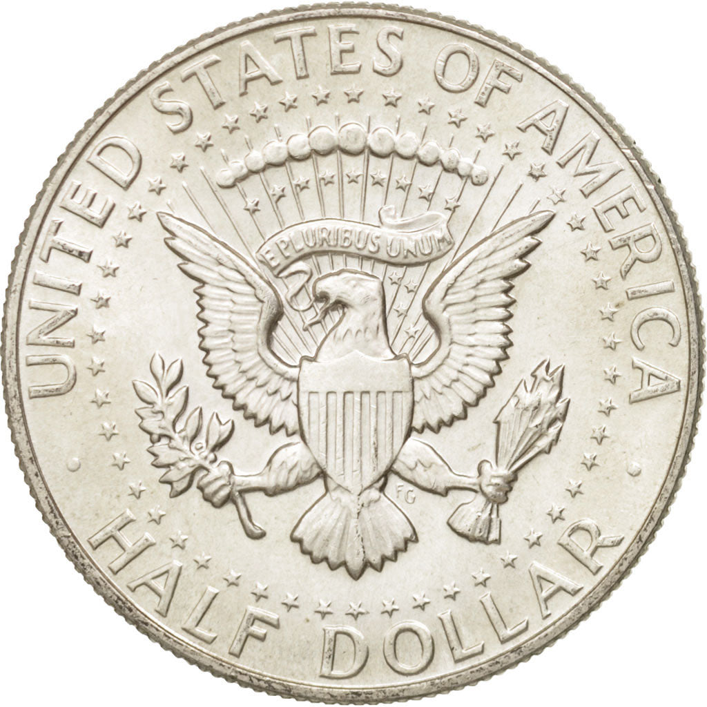 Coin, United States, Kennedy Half Dollar, Half Dollar, 1968, U.S. Mint, Denver