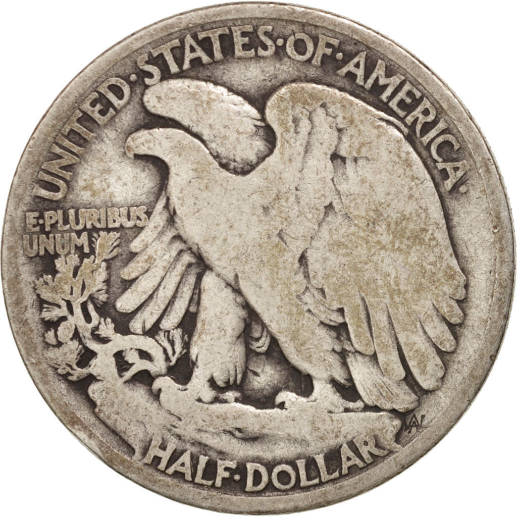 United States, Walking Liberty Half Dollar, Half Dollar, 1917, U.S. Mint