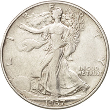 United States, Walking Liberty Half Dollar, Half Dollar, 1937, U.S. Mint