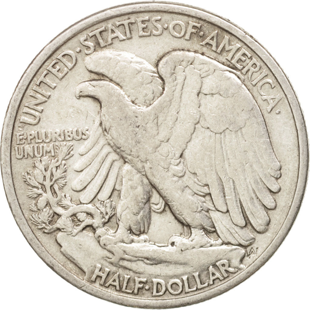 United States, Walking Liberty Half Dollar, Half Dollar, 1937, U.S. Mint