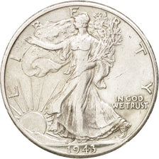United States, Walking Liberty Half Dollar, Half Dollar, 1943, U.S. Mint, Denver