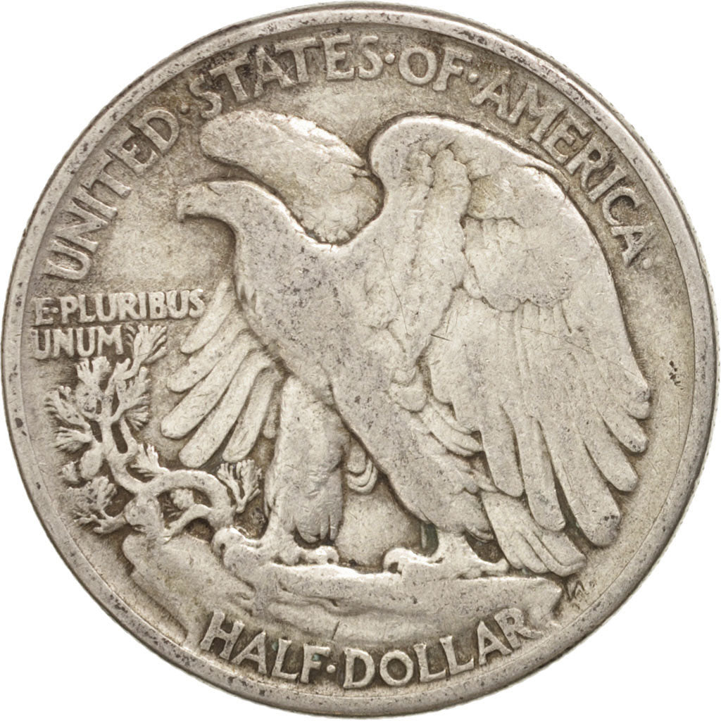United States, Walking Liberty Half Dollar, Half Dollar, 1945, U.S. Mint