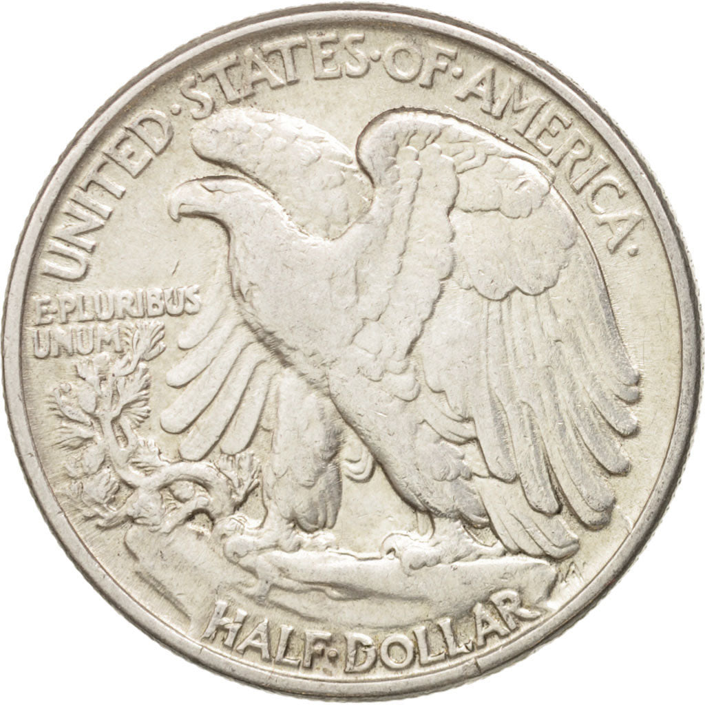Stati Uniti, Walking Liberty Half Dollar, Half Dollar, 1945, U.S. Mint, Phila...