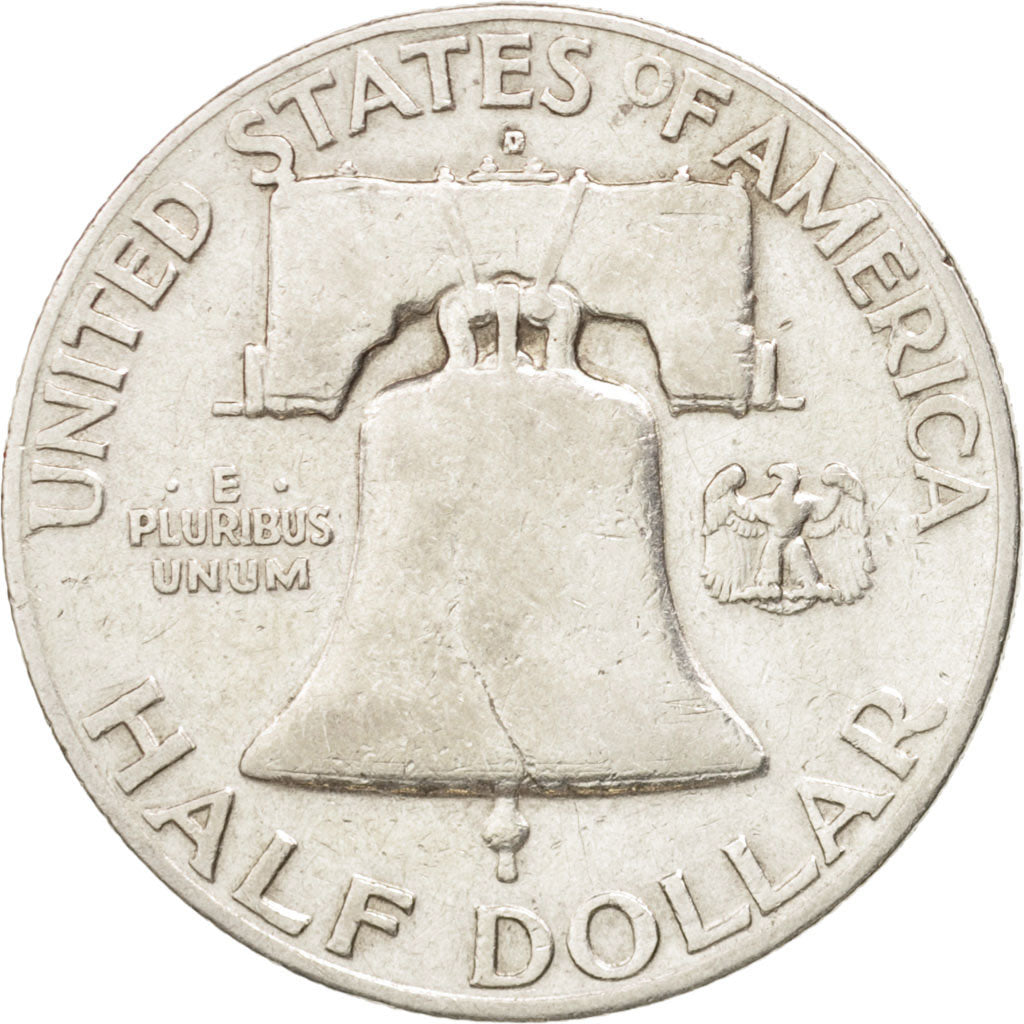 United States, Franklin Half Dollar, Half Dollar, 1949, U.S. Mint, Denver