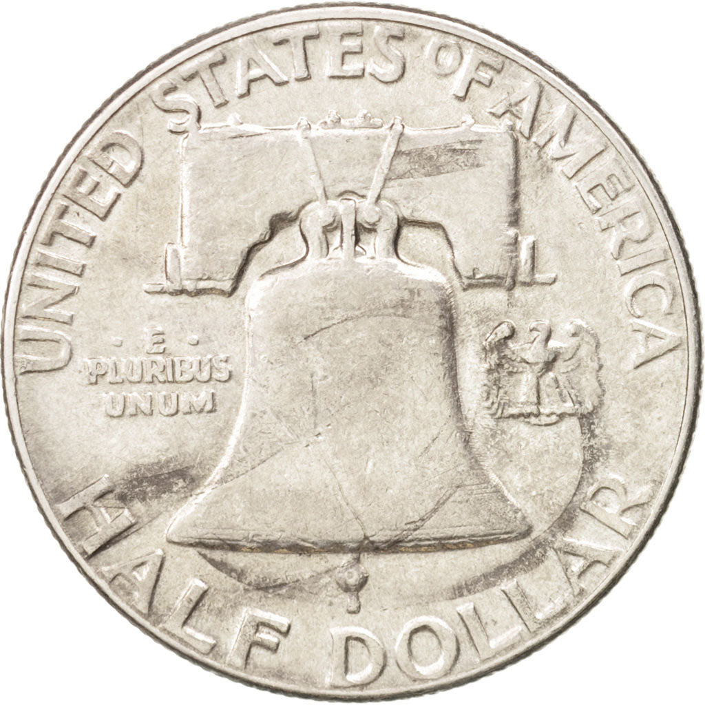 United States, Franklin Half Dollar, Half Dollar, 1954, U.S. Mint, Philadelphia