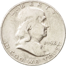 United States, Franklin Half Dollar, Half Dollar, 1952, U.S. Mint, Denver