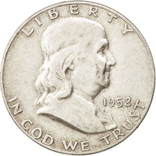 United States, Franklin Half Dollar, Half Dollar, 1952, U.S. Mint, Denver
