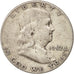 Coin, United States, Franklin Half Dollar, Half Dollar, 1952, U.S. Mint