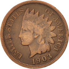 United States, Indian Head Cent, Cent, 1903, U.S. Mint, Philadelphia
