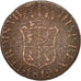 Spain, CATALONIA, Ferdinand VII, 3 Quartos, 1812, Barcelone, F(12-15), Copper